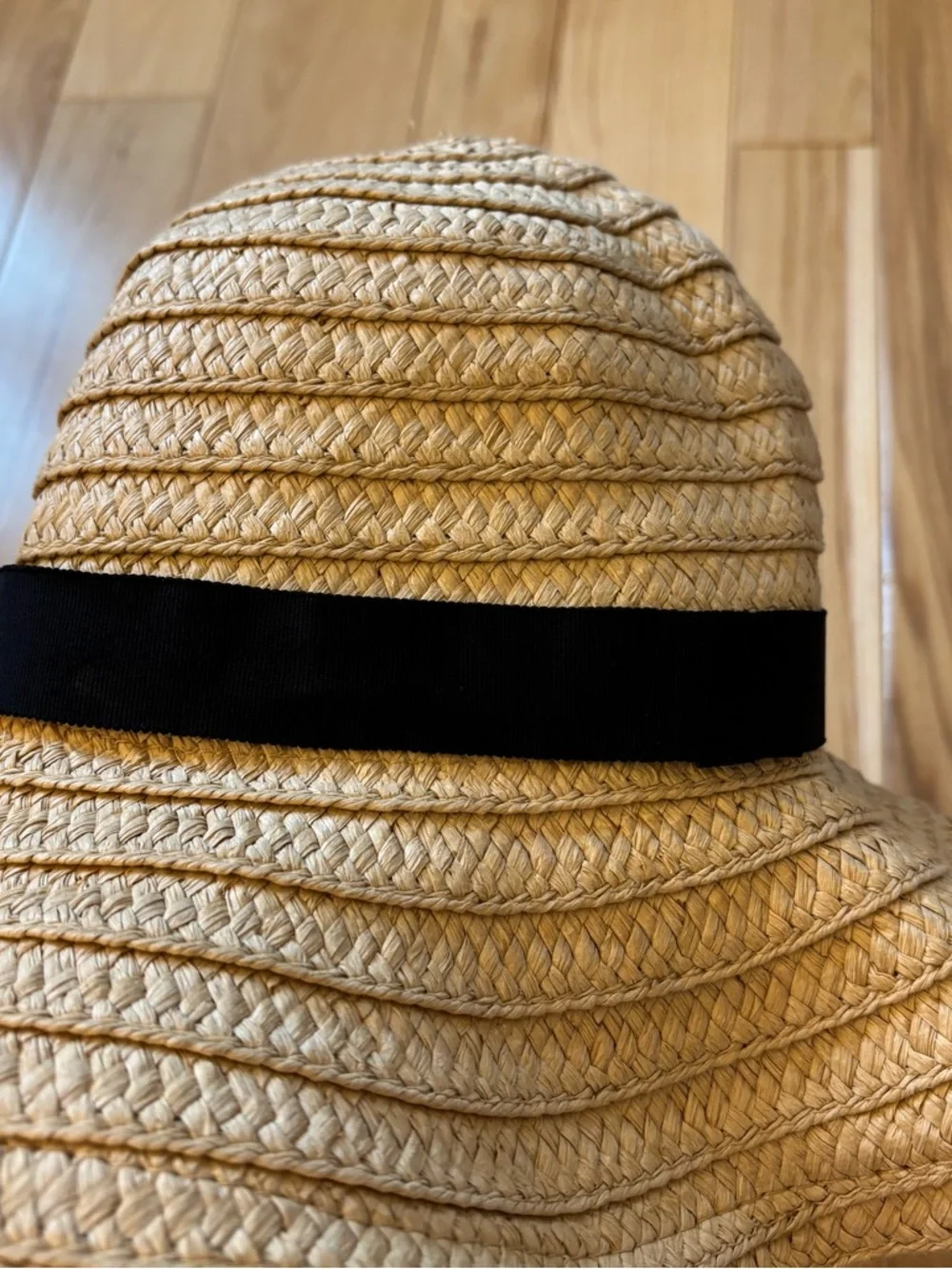 Madewell Packable Braided Straw Hat Size M/L